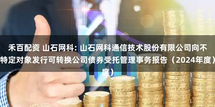 禾百配资 山石网科: 山石网科通信技术股份有限公司向不特定对象发行可转换公司债券受托管理事务报告（2024年度）